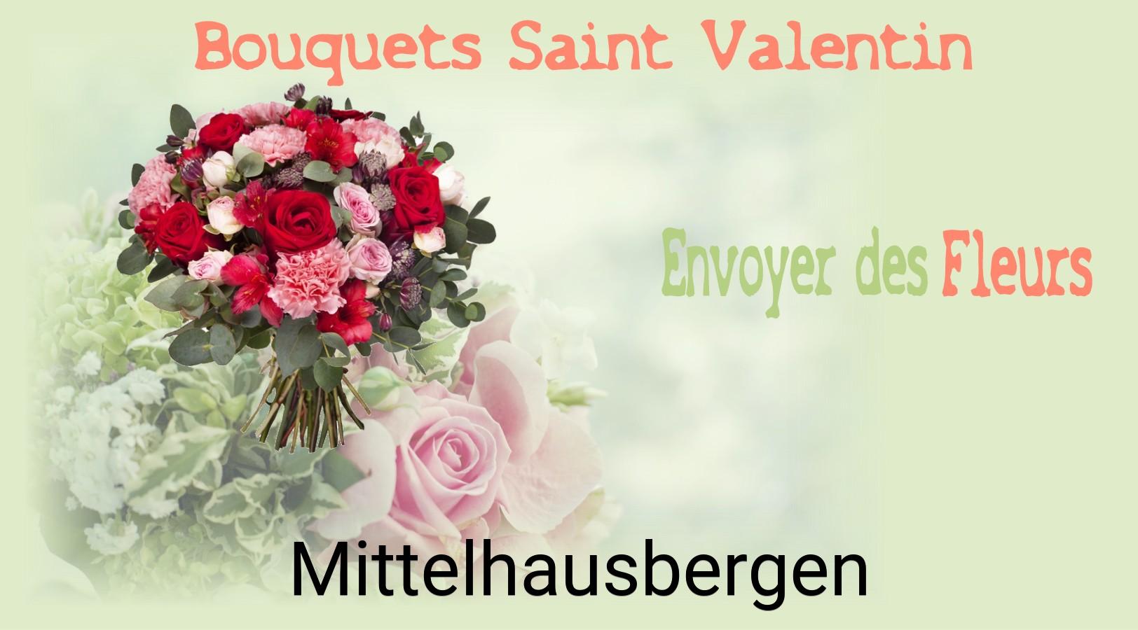 Roses de Saint-Valentin livrées à Mittelhausbergen
